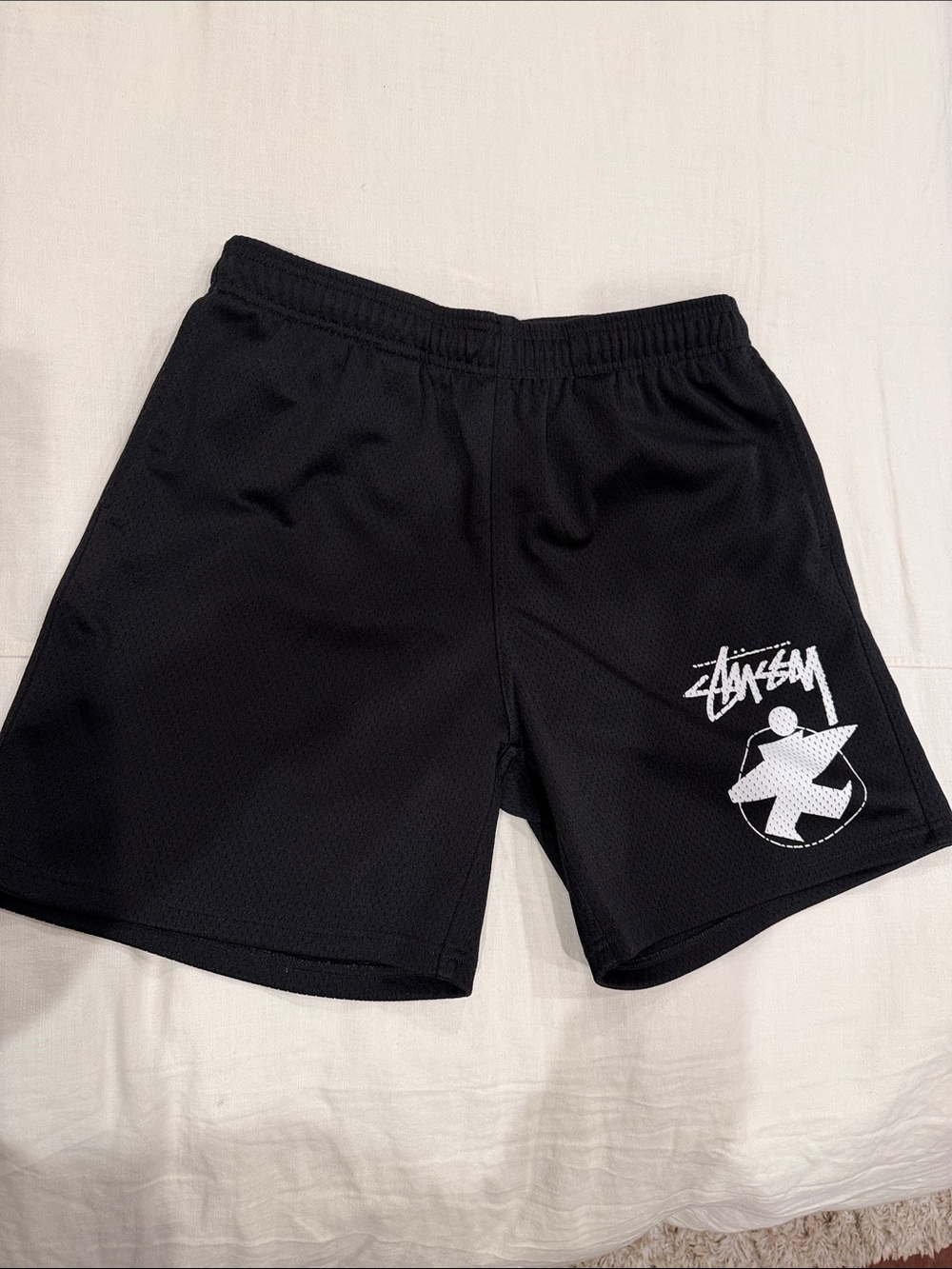 Stussy Surfman Black Shorts - M